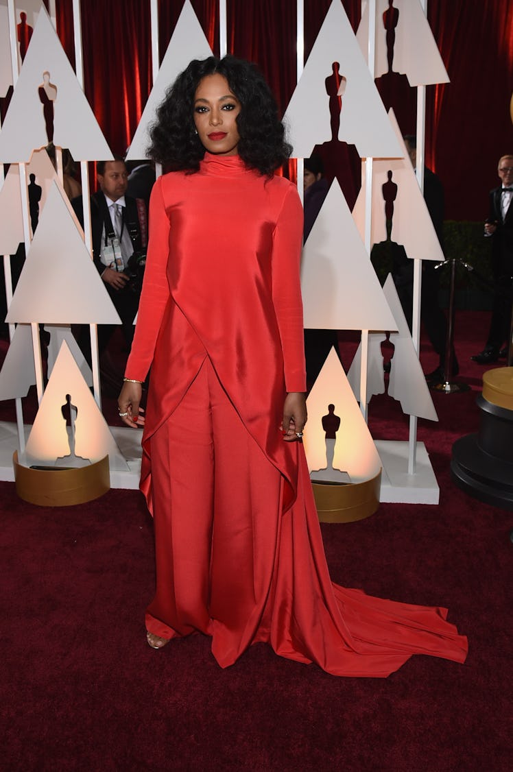 Solange Knowles at the 2015 Academy Awards.