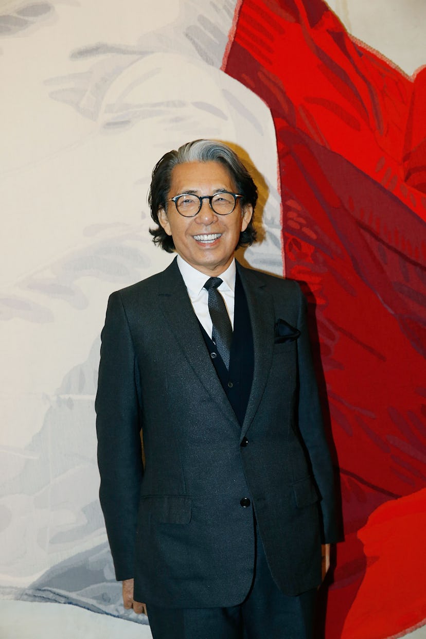 Kenzo Takada Is Decorated Chevalier de La Legion d'Honneur