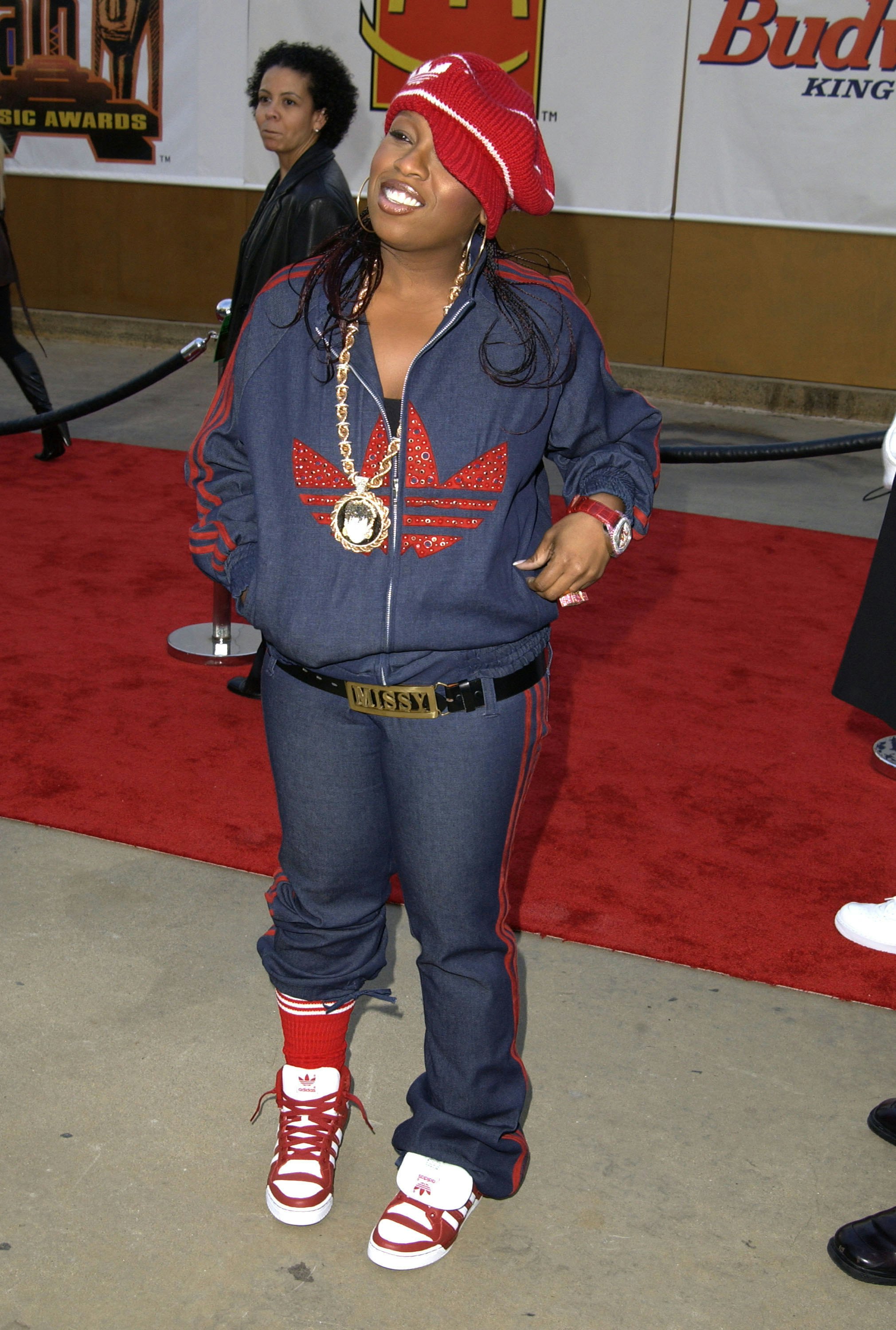 missy elliot adidas outfit