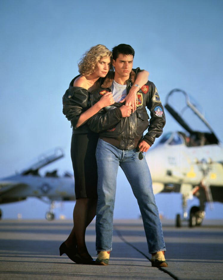 On the set of Top Gun