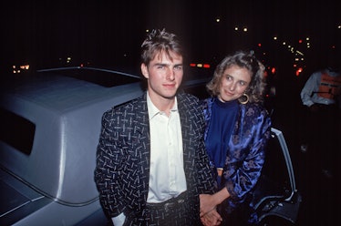 Tom Cruise and Mimi Rogers