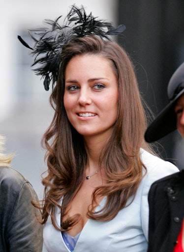 Kate Middleton attends the wedding of Lady Rose Windsor and George Gilman at The Queen's Chapel, St ...