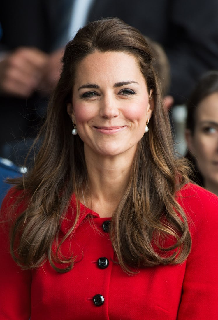 Catherine, Duchess of Cambridge visits Christchurch City Council Buildings on April 14, 2014 in Chri...