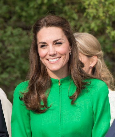 Catherine, Duchess of Cambridge attends Chelsea Flower Show press day at Royal Hospital Chelsea on M...