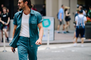 At New York Fashion Week: Men's, Crossbody Bags Are the Common Denominator