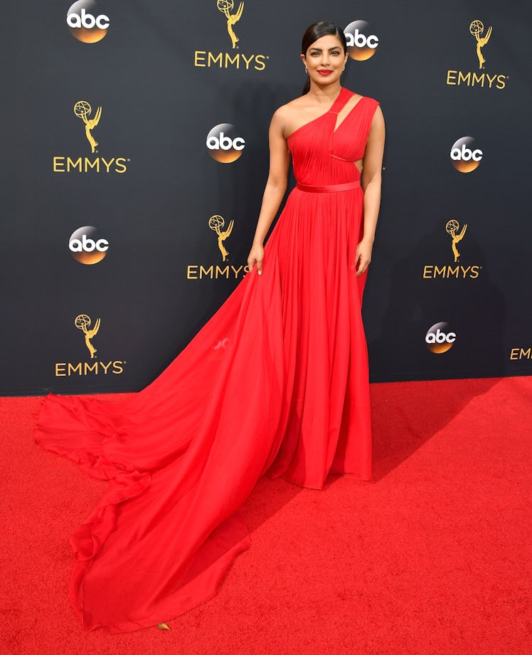 Priyanka Chopra red dress Emmys