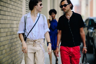 At New York Fashion Week: Men’s, Crossbody Bags Are the Common Denominator