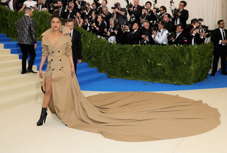 Priyanka Chopra in Ralph Lauren at the “Rei Kawakubo/Comme des Garçons: Art of the In-Between” Met G...