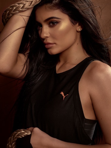 Kylie Jenner Boldly Continues Wear Athletic Attire in a New Puma Campaign