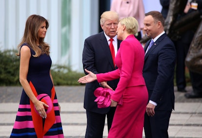 US President Donald Trump On Official Visit To Poland