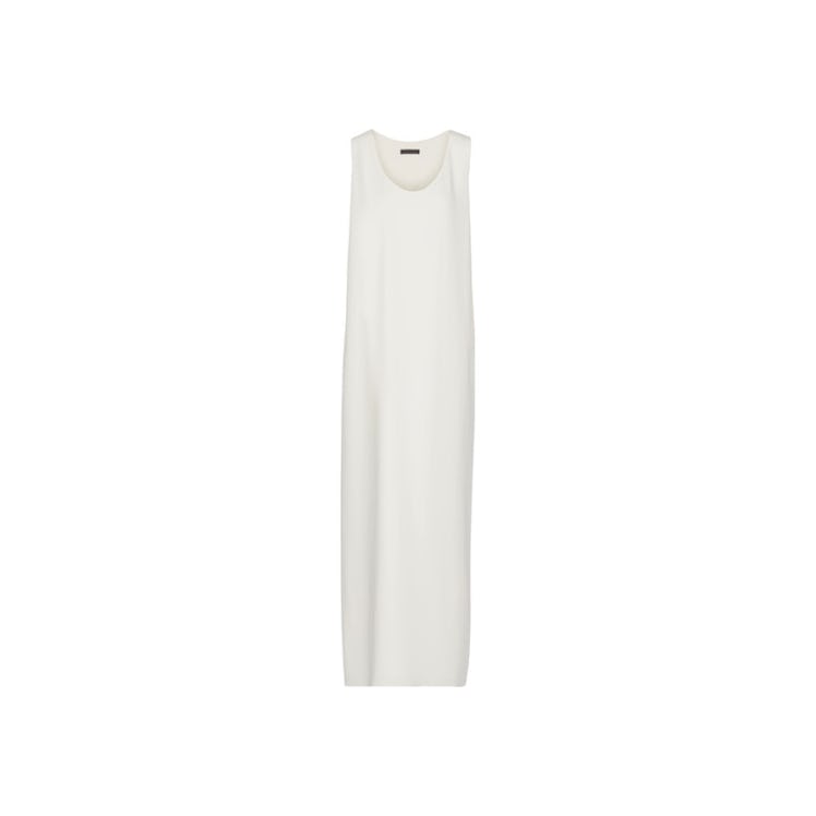 The Row Yellin stretch-cady maxi dress in white
