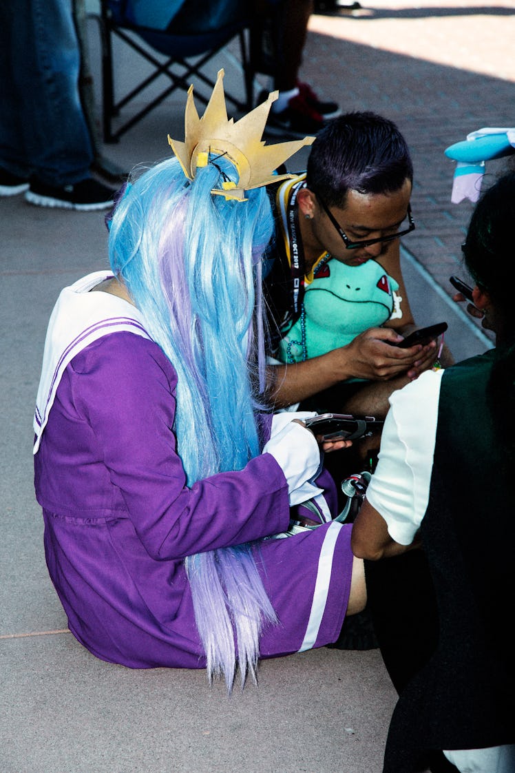 A scene from the 2017 Comic-Con International, held in San Diego