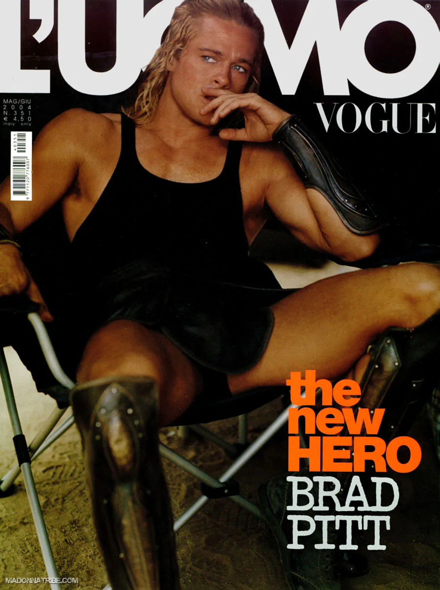 RIP L'Uomo Vogue: A Look Back at Its Most Epic Covers, From Brad