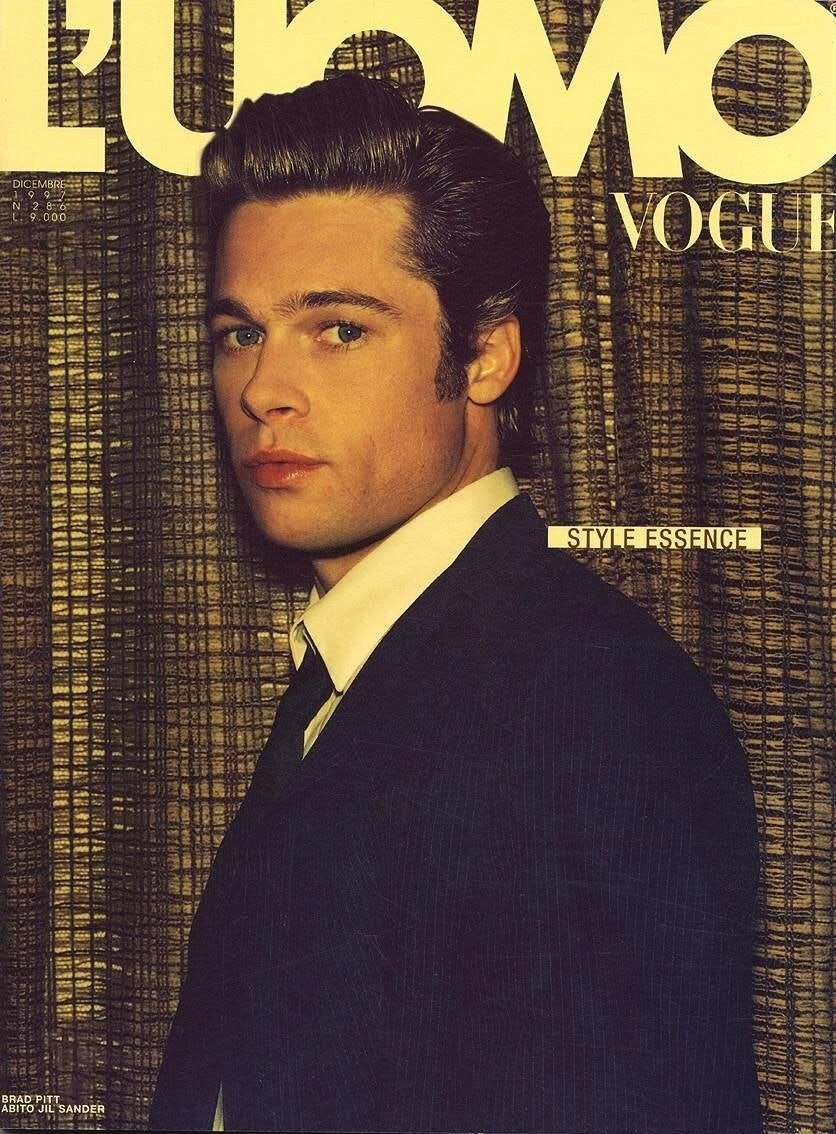 RIP L'Uomo Vogue: A Look Back at Its Most Epic Covers, From Brad 