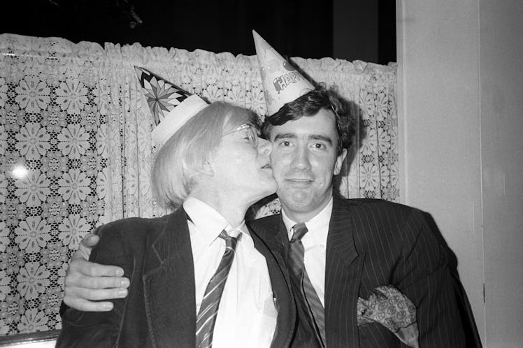 Andy Warhol, ? 1981 at Rupert Smith's Birthday Party at 65 Irving