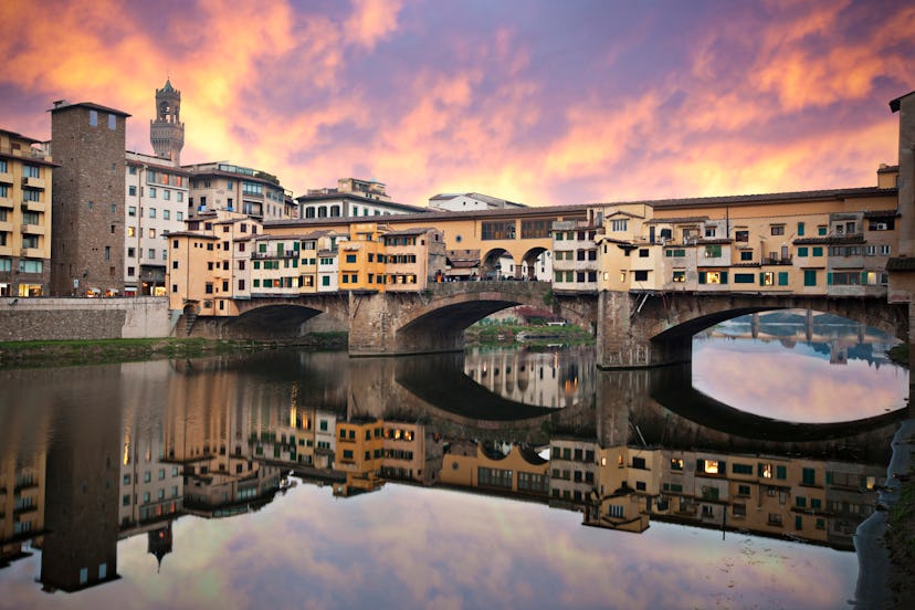 Sunset in Ponte Vecchio