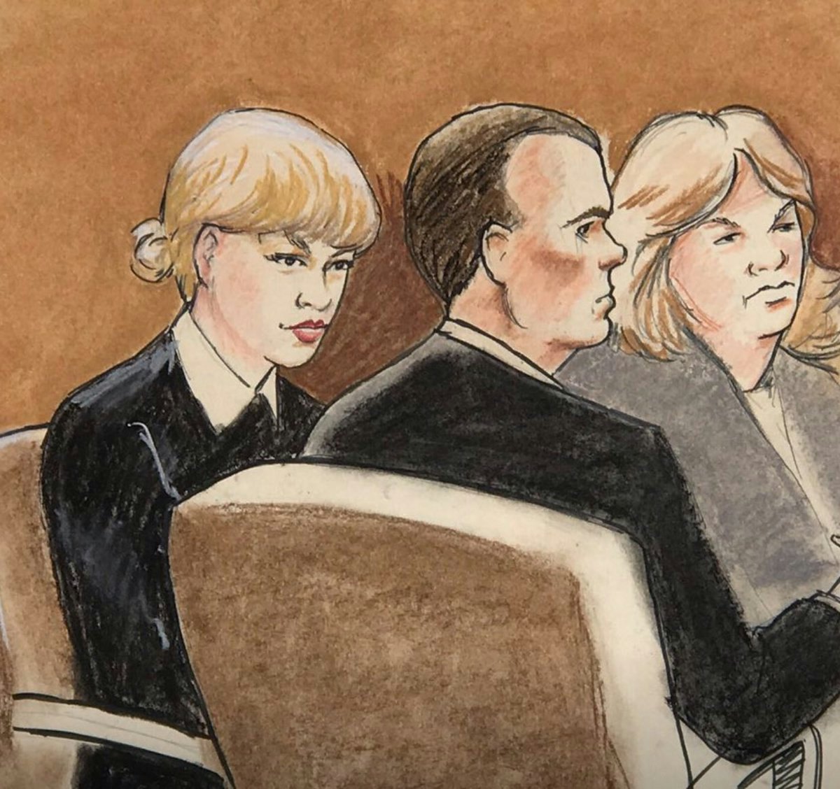The Courtroom Sketch A Piece of History and Art  The New York Times