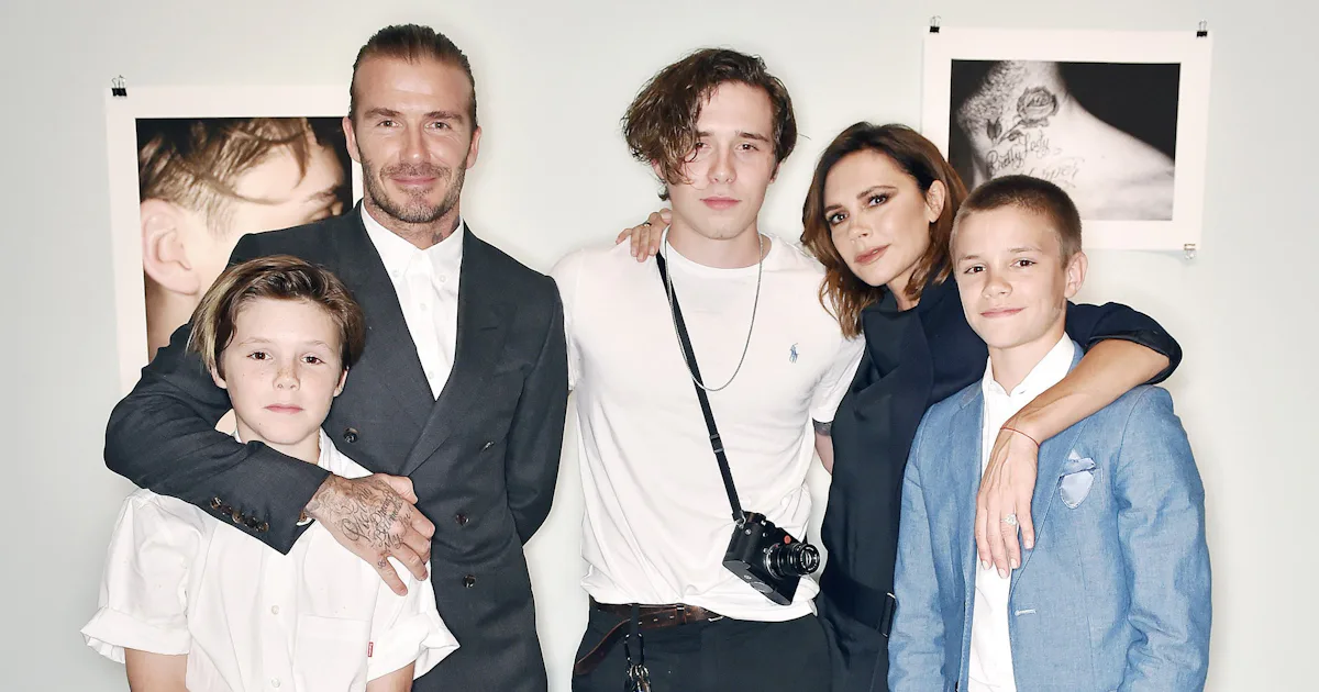 The Beckham Family Visited The Modern Family Set