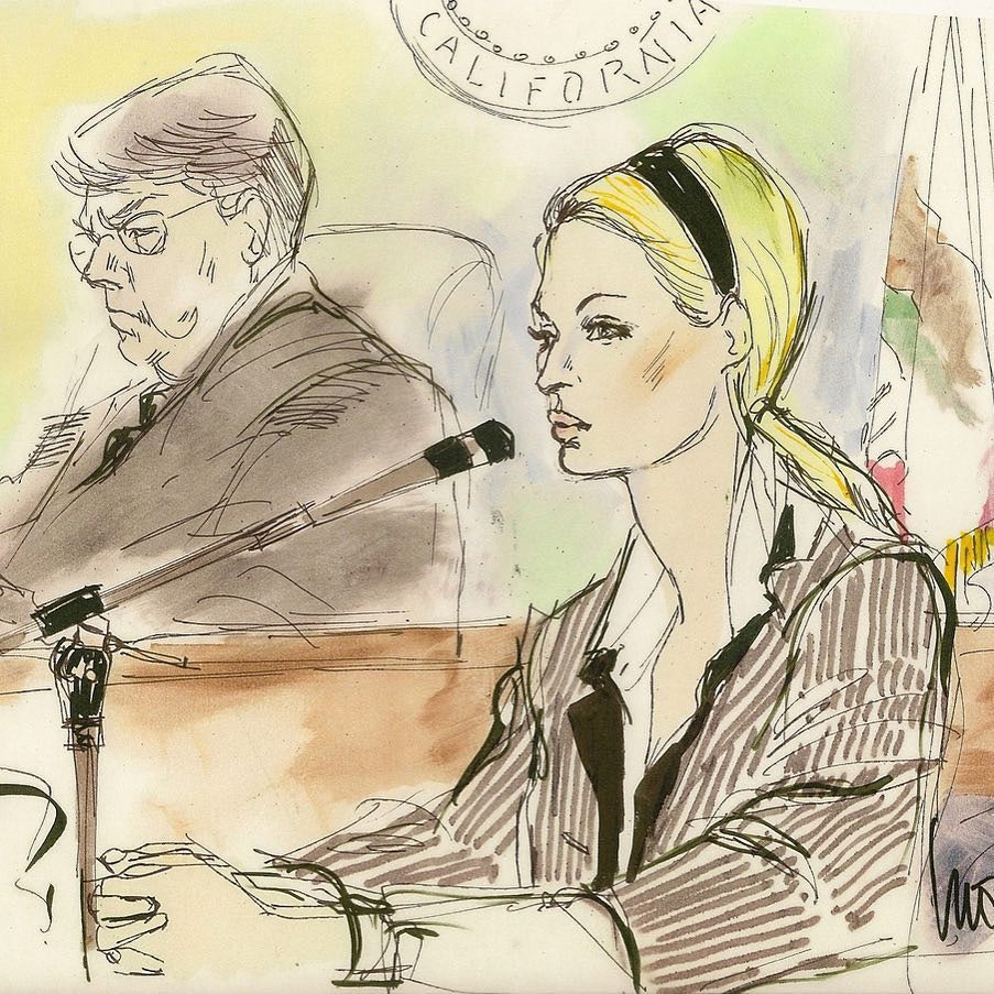 Taylor Swifts court sketch A misunderstood art  BBC News