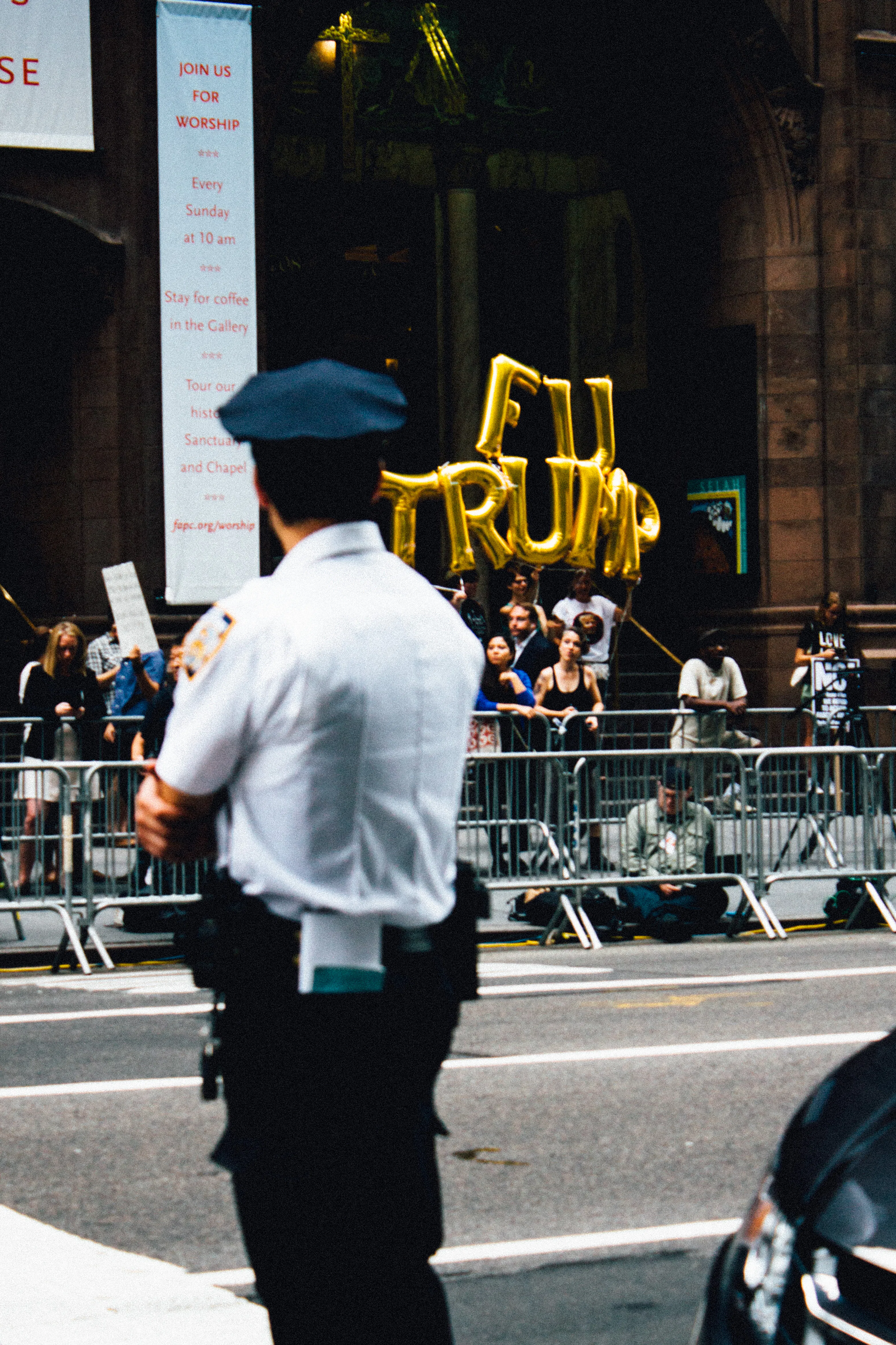 Scenes from Donald Trump’s Homecoming Rally: “New York Hates You”