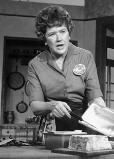 Julia Child Cooking on Television