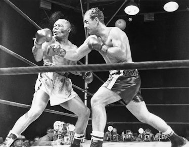 Rocky Marciano Defeats Jersey Joe Walcott