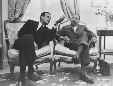 Martin Luther King Jr. and Harry Belafonte