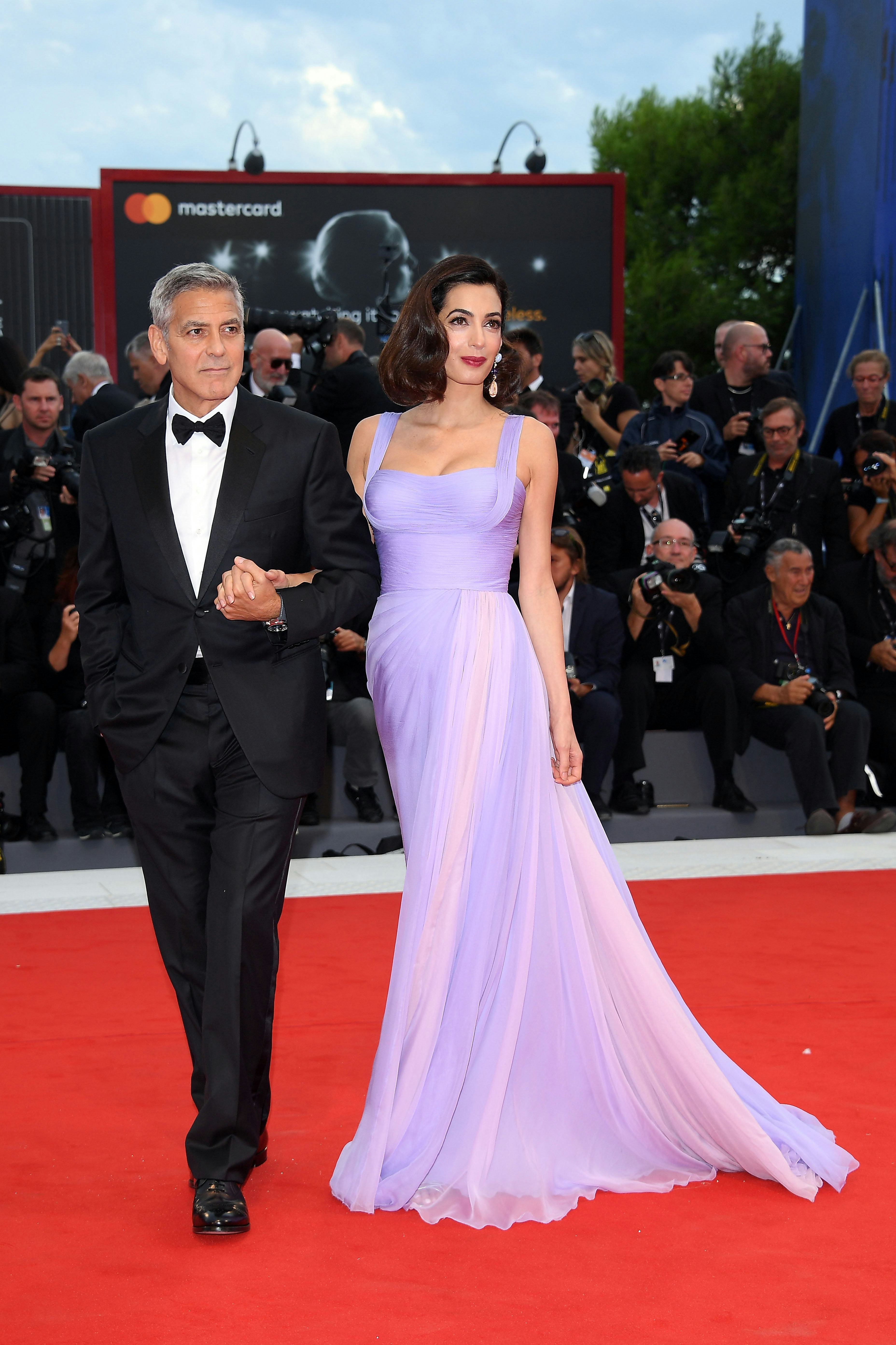 Amal clooney discount versace