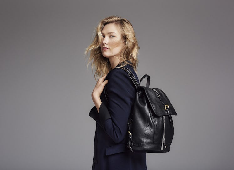 Cole Haan_Fall Extraordinary Women, Extraordinary Stories 2017 Campaign_Karlie Kloss_Loralie Backpac...