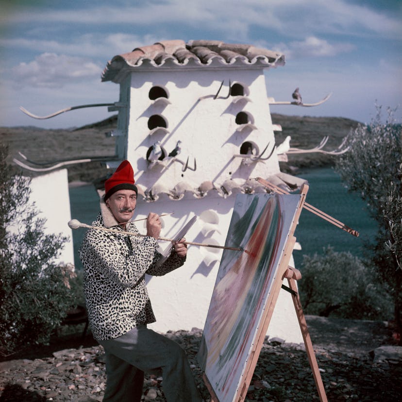 Salvador Dali In Figueres, Spain -