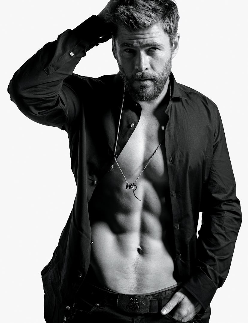 October Cover Image - Chris Hemsworth