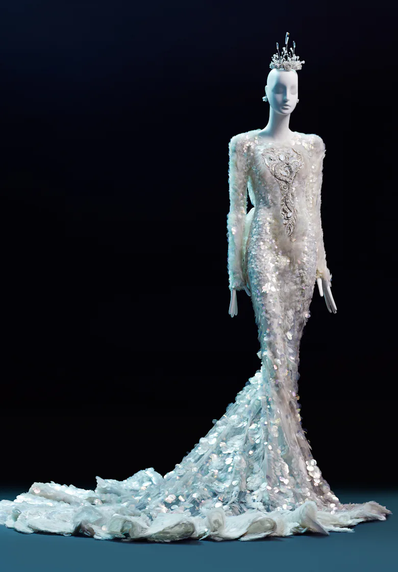 Inside a New Exhibition of Guo Pei, the Chinese Couturier Whose Yellow ...