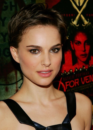 Natalie Portman sporting a Pixie cut in 2006