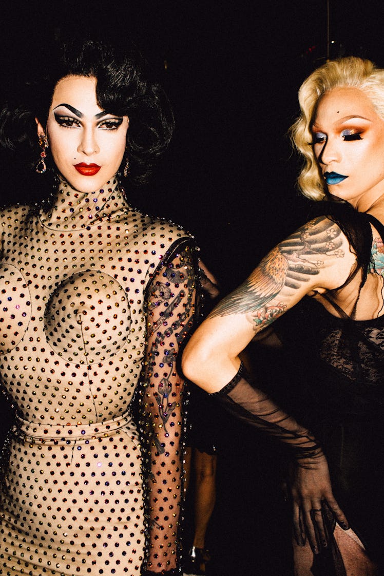 Violet Chacki and Miss Fame at RuPaul's Drag Ball at Marc Jacobs and RuPaul’s Drag Ball