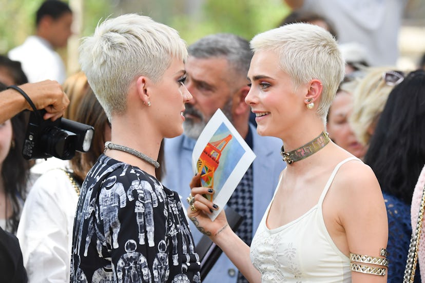 Chanel : Front Row - Paris Fashion Week - Haute Couture Fall/Winter 2017-2018