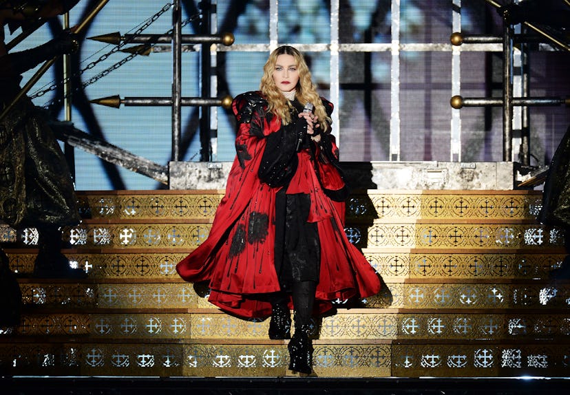 Madonna Performs At The O2 Arena