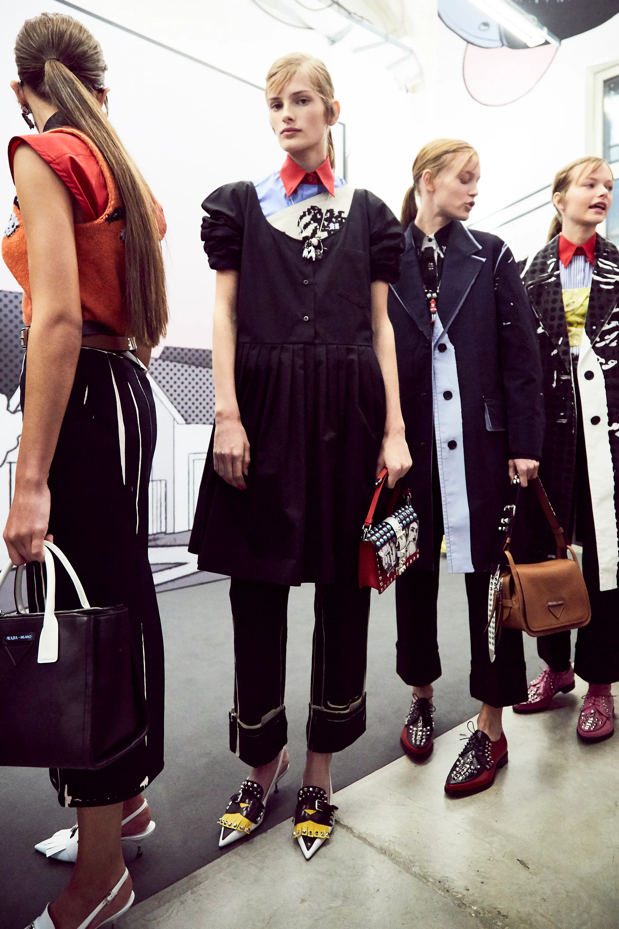 Prada’s Defiant Spring 2018 Collection Made a Feminist Statement