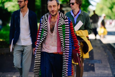 Milan Street Style Keeps Getting Louder, Brighter, and More Eccentric