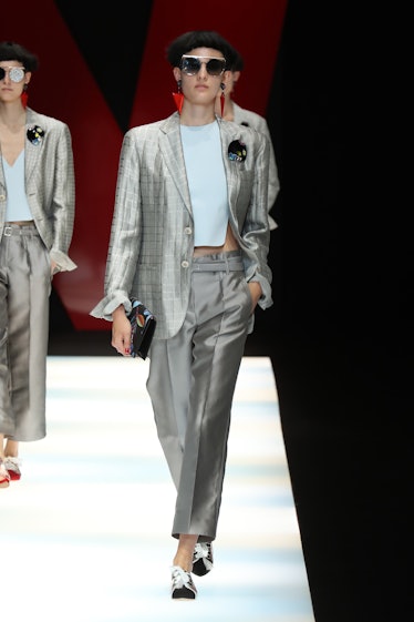 Milan Fashion Week Spring/Summer 2017 - Emilio Pucci - Catwalk Featuring:  Model Where: Milan, Italy When: 22