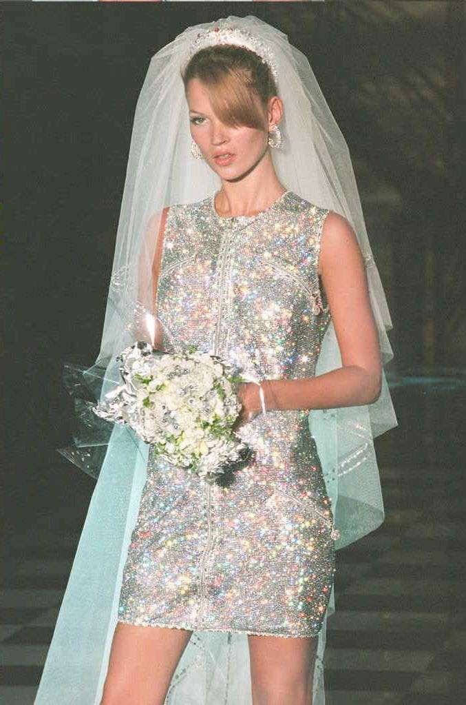 Gianni versace wedding dress best sale