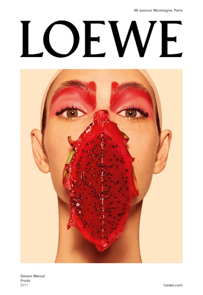 Loewe just dropped a fruit-inspired capsule and it's absolutely sublime