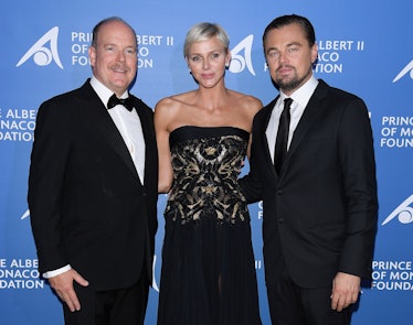 Inaugural "Monte-Carlo Gala For The Global Ocean" Honoring Leonardo DiCaprio : Cocktail At The Monac...