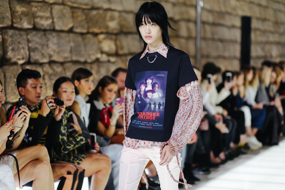 Louis Vuitton 'Stranger Things' T-shirt - Louis Vuitton Debuts