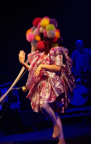 Bjork Performs At Hammersmith Apollo