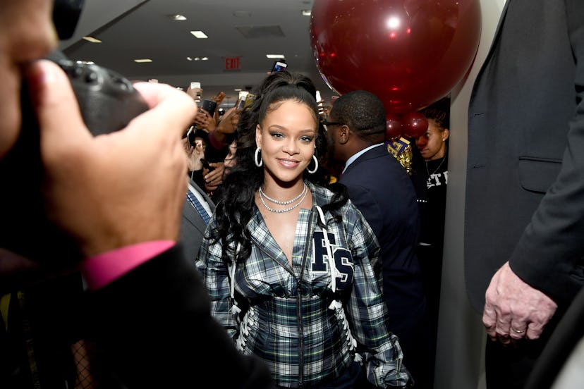 Rihanna Hosts Pep Rally To Celebrate Launch Of The AW17 FENTY PUMA By Rihanna Collection At Blooming...