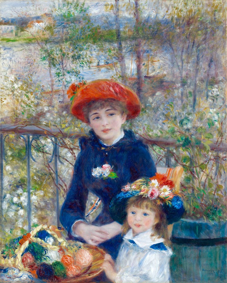 Two Sisters (On the Terrace) by Pierre-Auguste Renoir