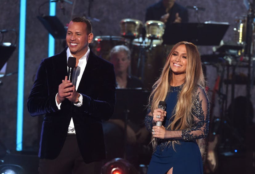 Alex Rodriguez and Jennifer Lopez