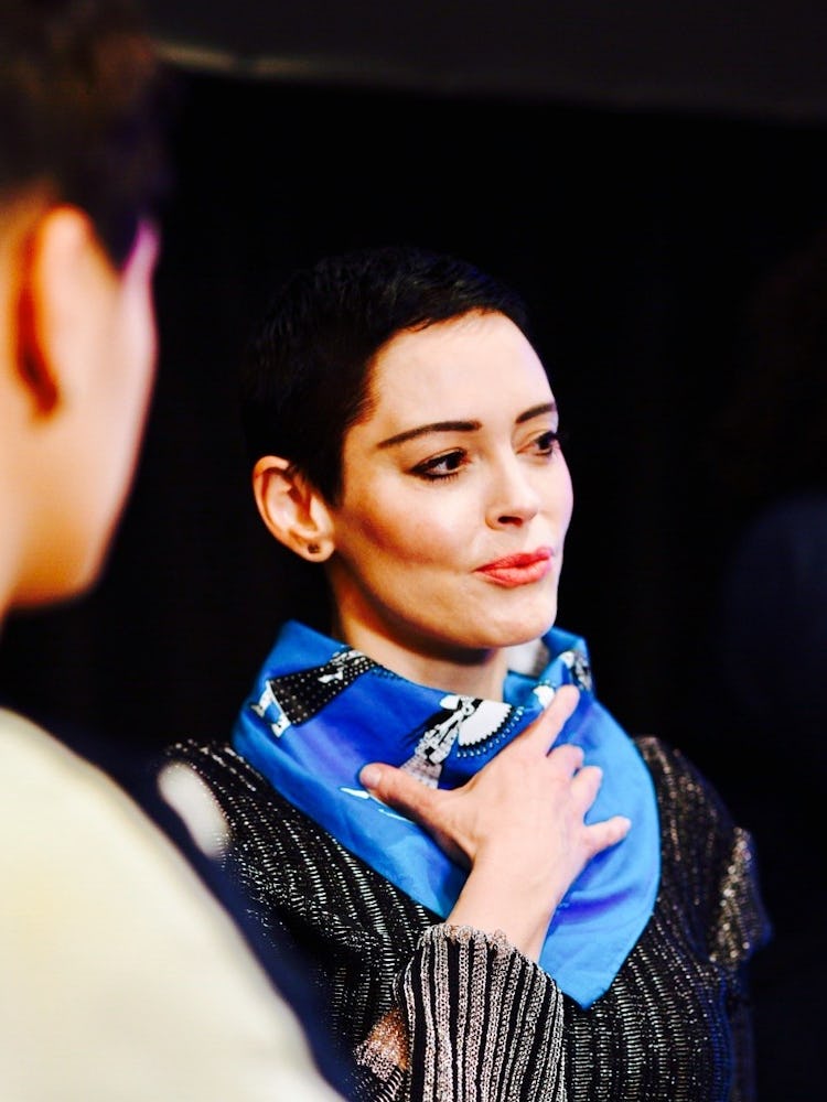 Rose McGowan at the 2017 Women’s Convention