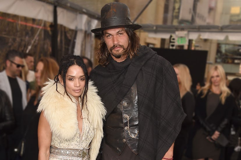 Lisa Bonet and Jason Momoa