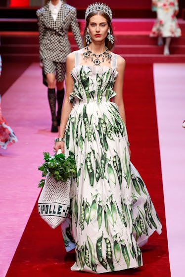 Dolce gabbana pea dress Clearance